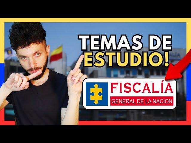 Los TEMAS que DEBES Estudiar Según tu EMPLEO - Concurso Fiscalía 2025