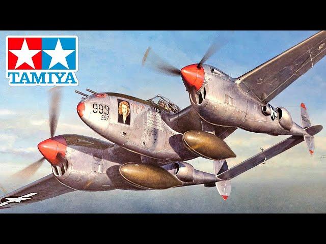 TAMIYA P-38J LIGHTNING FULL VIDEO BUILD (1:48 scale)