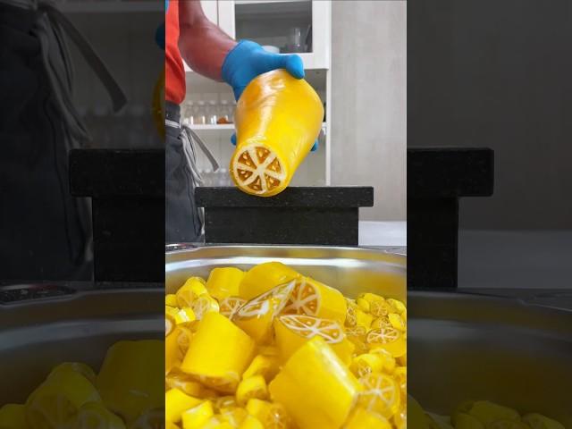 Crafting Lemon Candy Art: Oddly Satisfying Candy Making Process (2024)