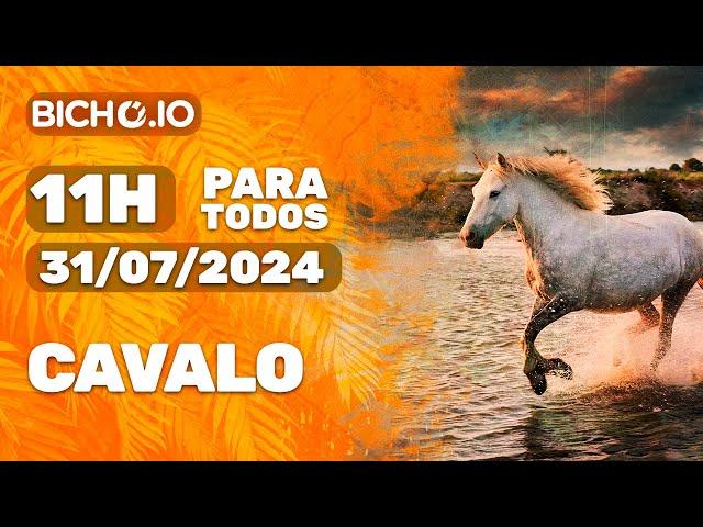 Resultado ao vivo PARATODOS # 11H - PT - 31/07/2024