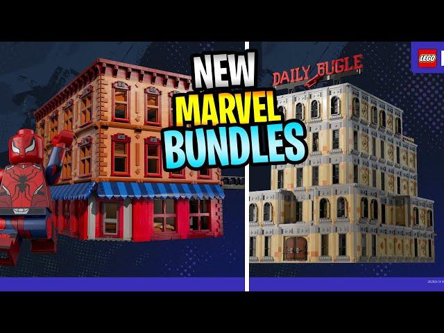 New Lego Fortnite Marvel Bundles Review (Spiderman Apt, Daily Bugle, And Weapon X)