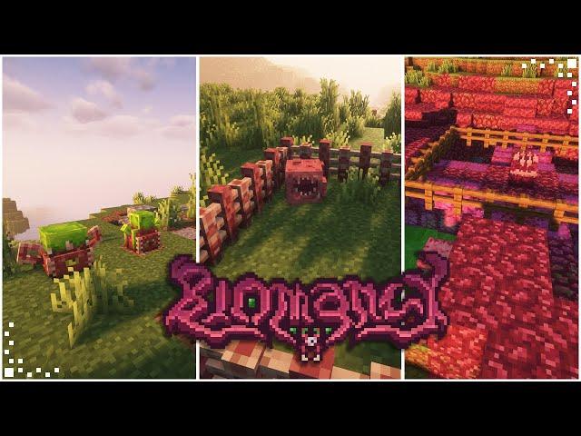 Biomancy (Minecraft Mod Showcase) | A Bio-Tech Mod | Forge 1.20.1/1.19.2/1.18.2