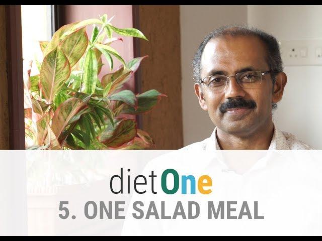 One Salad Meal | DietOne | Dr Manjunath Sukumaran