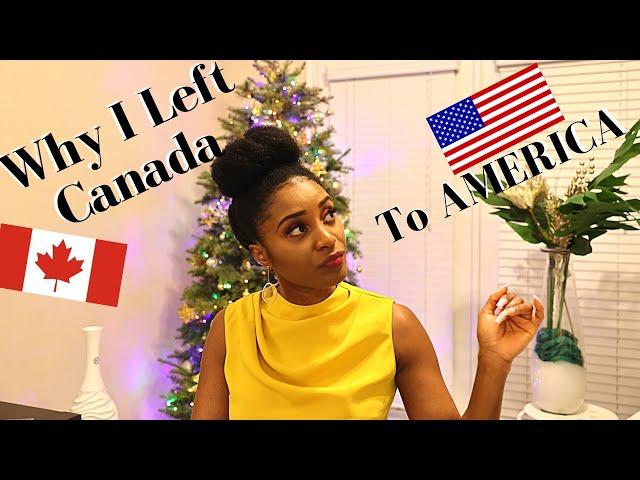 Why I moved from Canada to the US