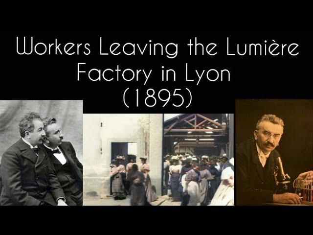 Workers Leaving the Lumière Factory in Lyon (1895)La Sortie de l'Usine Lumière à Lyon》Louis Lumière