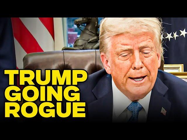 Trump Is GOING ROGUE