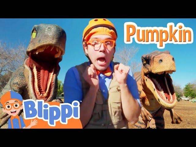 Blippi Becomes a Dino Explorer!  | Educational Videos For Kids