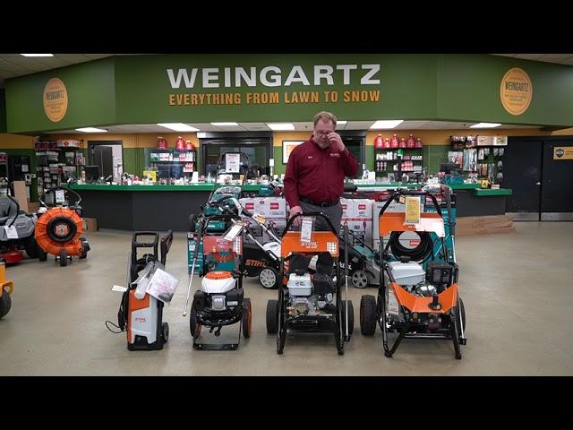 Wednesdays With Weingartz: STIHL Power Washers