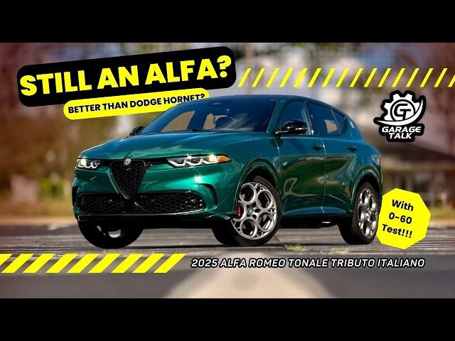 2025 Alfa Romeo Tonale Tributo Italiano PHEV // Tour and 0-60 Test