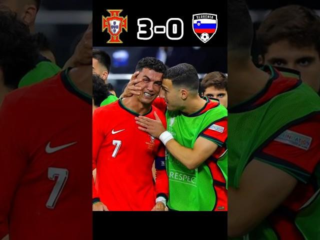 Portugal  vs Slovenia  | Ronaldo missed penalty  2024 #shorts #football #youtube