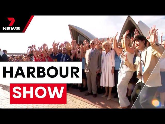 The King and Queen wrapped up their Sydney tour | 7NEWS