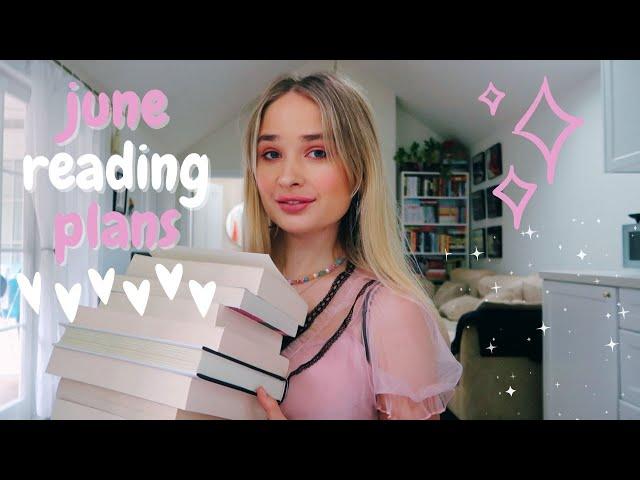 all the books i want to read in june  monthly tbr