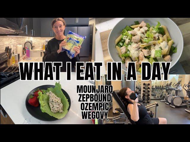 WHAT I EAT IN A DAY ON TIRZEPATIDE | DITL VLOG | #mounjaro #weightloss  #zepbound #ozempic