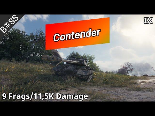 FV229 Contender (9 Frags/11,5K Damage) | World of Tanks