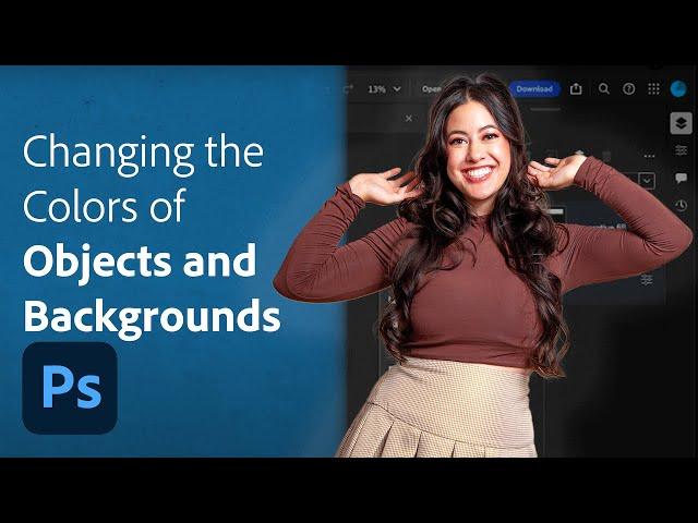 Change the Colors of Objects and Backgrounds with Photoshop on the Web | Adobe Photoshop