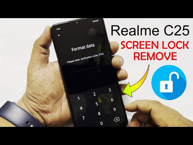 Realme C25 HARD RESET / FORGOT PASSWORD LOCK / SCREEN UNLOCK