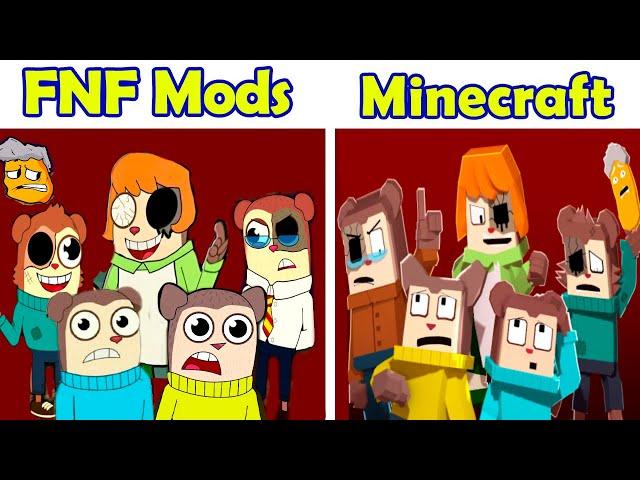 Max's Stories 2 Animated vs FNF Mods - Eyes on me & Begarmless & Dingaling V2 & TrifleThumb Lyric