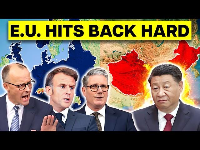 Crisis in China - Europe Joins U.S. to DEFEAT China in Trade WAR!