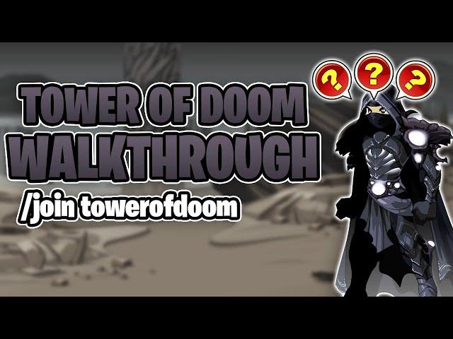 Tower Of Doom Quest Walkthrough /join towerofdoom - AQW