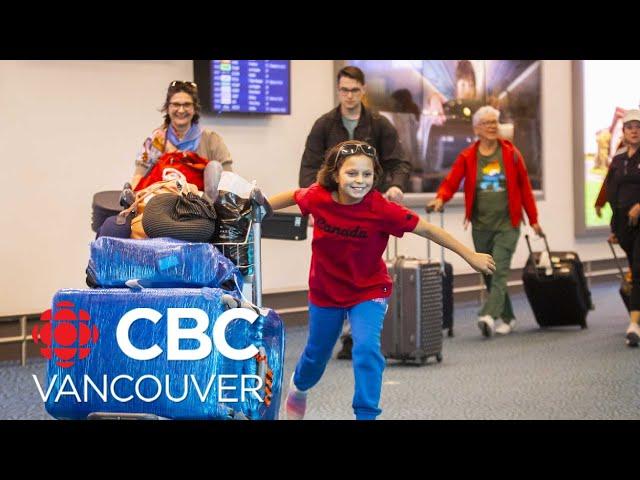 Orphaned 10-year-old South African girl arrives in Vancouver