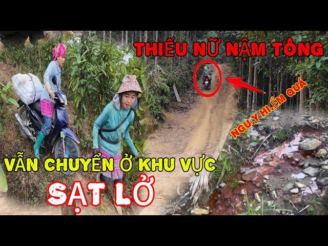 BẤT NGỜ Khi khám phá khu vực SẠT LỞ bắt gặp các THIẾU NỮ vẫn chuyển trên các đỉnh dốc