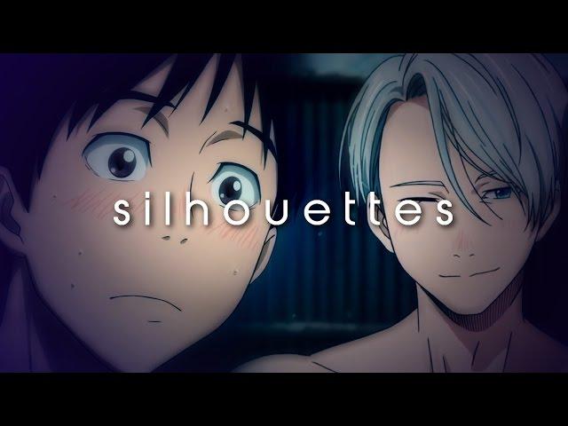 silhouettes // Yuri + Viktor [for TizAMVs]