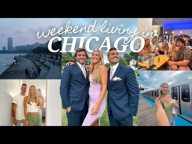 living in chicago: house warming party, wedding, & target runs