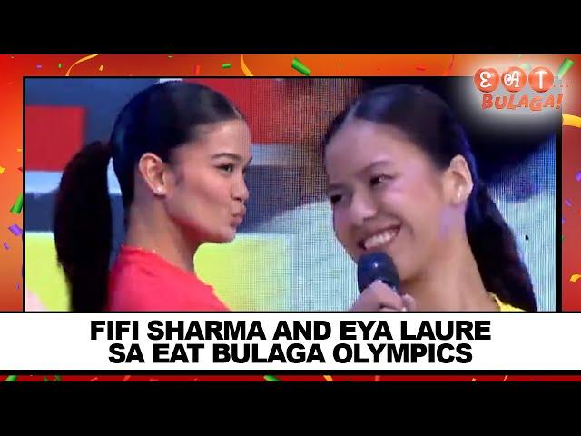 Fifi Sharma at Eya Laure, import ng red at yellow team!  | EAT BULAGA OLYMPICS | Nov. 02, 2024