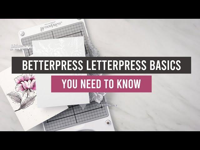 5 BetterPress Letterpress Techniques You NEED TO KNOW | Altenew July 2023 Video Hop + Giveaway