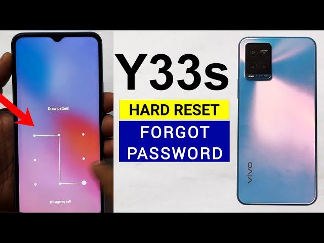 Forgot Your Password? Here's How To Unlocked  " Vivo Y33s Phone"