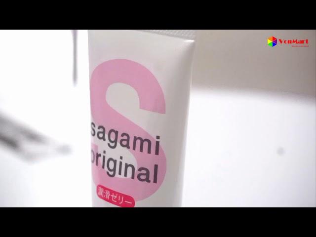 Gel Sagami Original, gel bôi trơn cao cấp tăng độ ẩm tự nhiên khi quan hệ, không màu, không mùi