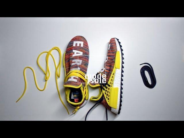 adidas x Pharrell Williams NMD HU Trail  // Lacing Tutorial