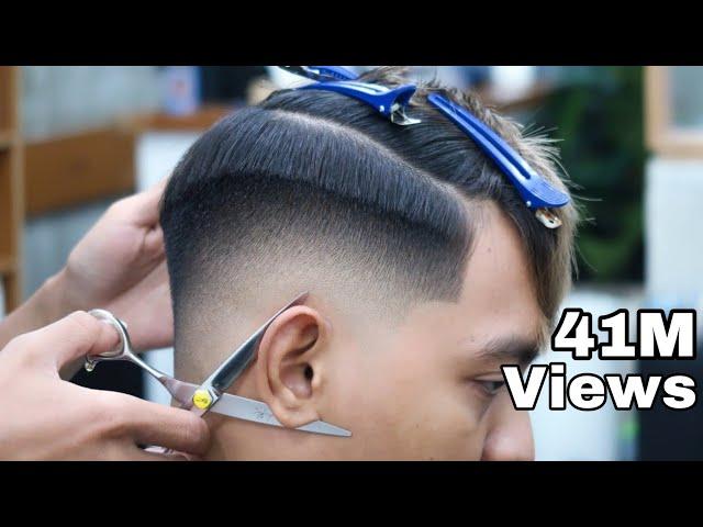 Perfect Skin Fade, Most Detailed, Blurry  No viber, No air brush - Barber Tutorial.