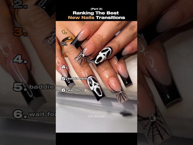 Ranking The Best New Nails Transition (Part 2) #nails #tiktok #trend #ranking