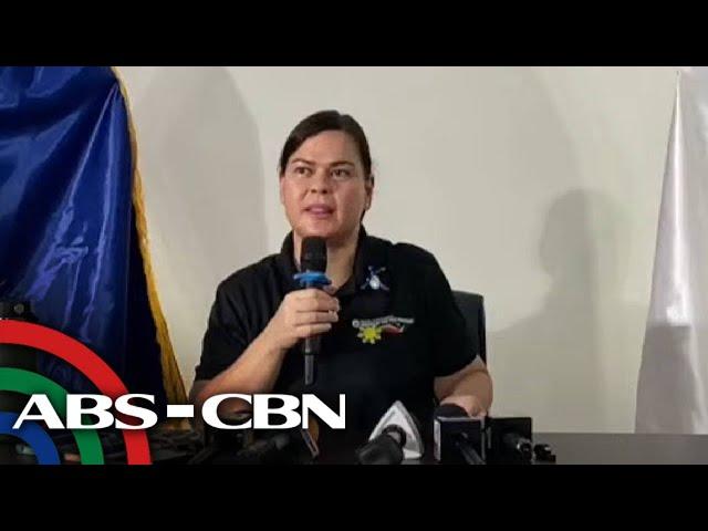 LIVE: Vice President Sara Duterte holds press briefing | November 27 | ABS-CBN News