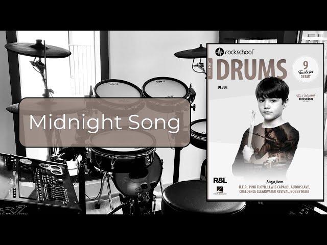 Midnight Song - Rockschool Drums Grade Debut 2024