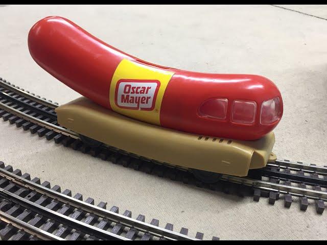 Oscar Mayer Wienermobile O-gauge Trackmobile or Speeder Project.