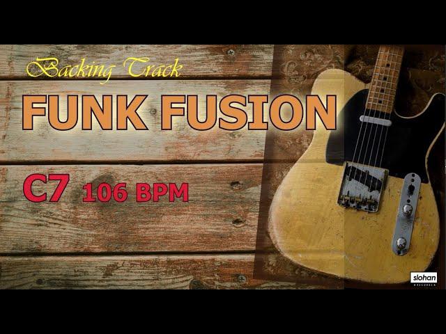 FUNK Fusion ／Backing Track (C7 106 BPM)