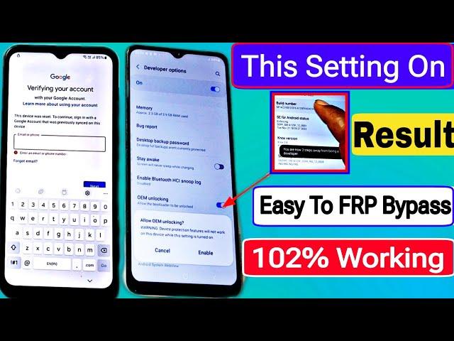 SAMSUNG FRP BYPASS (100% DONE) Android 13-14 New Security 2024Frp Lock Removal | Frp Unlock