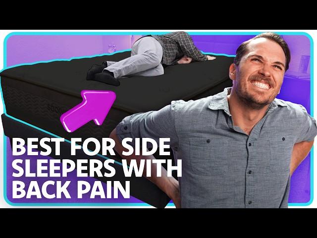 Best Mattress for Side Sleepers with Back Pain  | Top 5 Beds (FULL GUIDE)