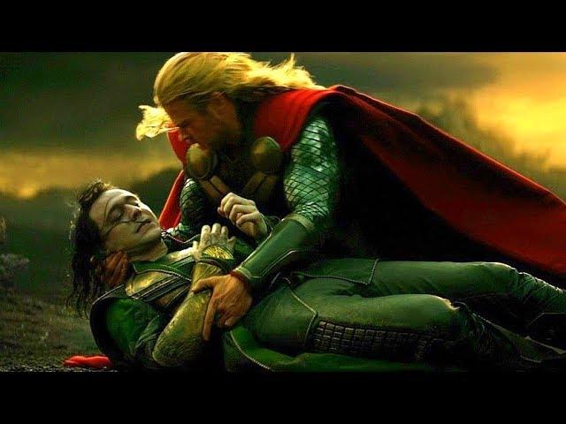 Loki's Death Scene - Thor and Loki vs Kurse & Dark Elves - Thor: The Dark World (2013) Movie CLIP HD