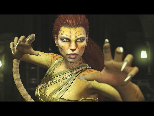 Injustice 2: Cheetah Vs All Characters | All Intro/Interaction Dialogues & Clash Quotes