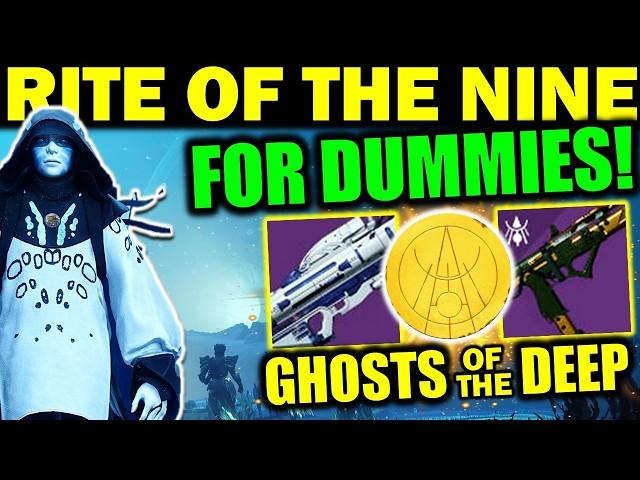 Destiny 2: *NEW* GHOSTS OF THE DEEP DUNGEON FOR DUMMIES! (Rite of the Nine)