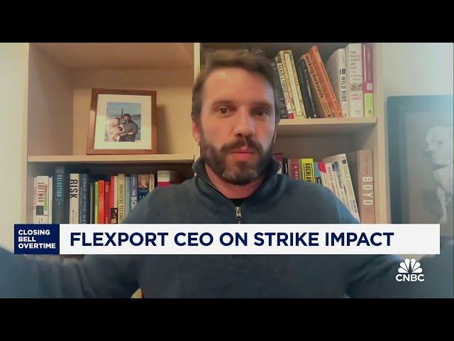 For every day of striking there could be 7-10 days of port congestion: Flexport CEO Ryan Petersen