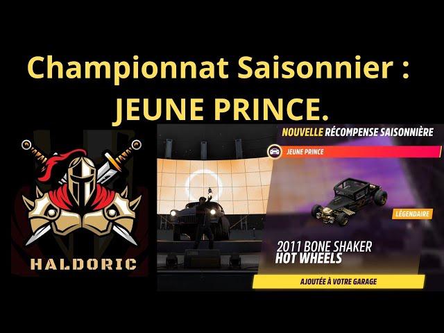 Forza Horizon 5 (FH5) Championnat Saisonnier : JEUNE PRINCE. Difficulté Moyenne.