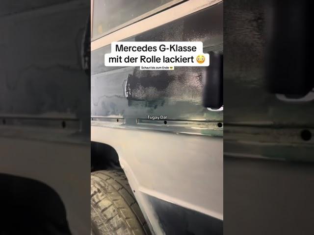 Mercedes G-Klasse Auto mit der Rolle Lackiert!