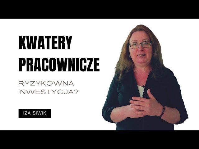 CZY WARTO INWESTOWAĆ W KWATERY PRACOWNICZE? | City projekt Iza Siwik