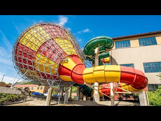 Howlin' Tornado - Enormous FUNNEL Water Slide