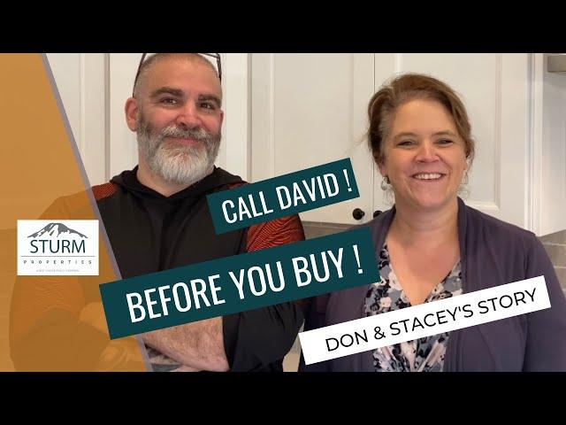 Reach Out to David First - Don & Stacey’s Story Moving to Tehaleh️, Bonney Lake, WA