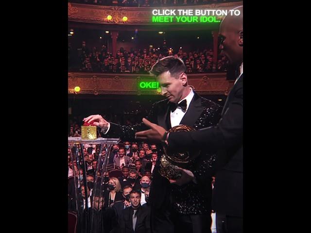 When Messi Unexpectedly Meet Ronaldo..
